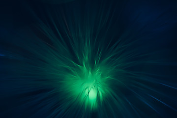 Aufkleber - Beautiful abstract green collapse background on a dark.