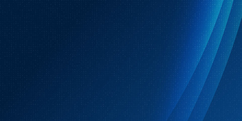 Vector abstract, science, futuristic, light energy technology concept. Digital image of light rays, stripes lines with blue light, speed and motion blur over dark blue background