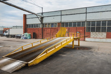 Steel Gate And Ramp Free Stock Photo - Public Domain Pictures