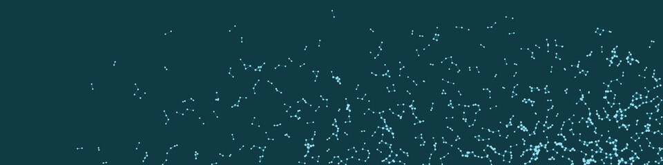 Network Mesh Procedural Art background illustration