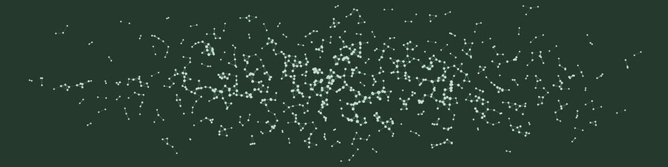 Network Mesh Procedural Art background illustration