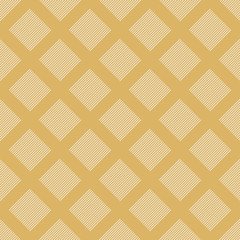 Wall Mural - Texture seamless pattern, gold and white, modern wallpaper background, vector illustration