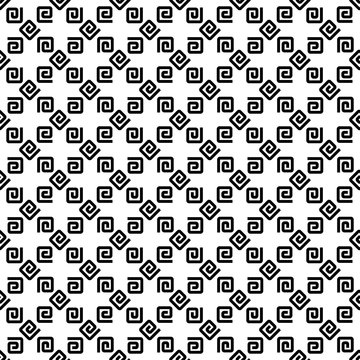 Seamless pattern with white E letter