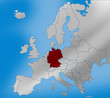 mapa niemcy europa