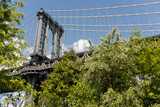 Fototapeta Nowy Jork - manhattan bridge