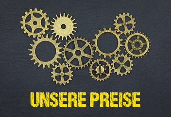 Poster - Unsere Preise 