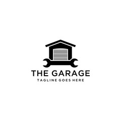 Inspiration logo for garage door repair shop logo design