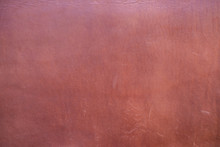 Abstract Red Brown Cartier Cow Leather