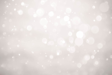 Wall Mural - Abstract bokeh lights with soft light background. Blur wall.