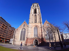 ancient and famous church in rotterdam