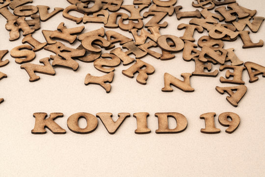 Epidemic corona virus covid-19 written in Turkish.