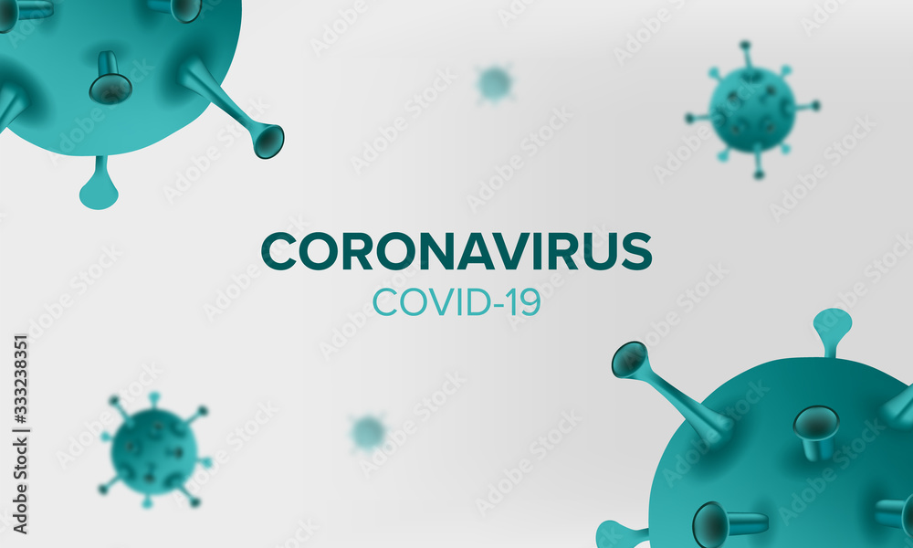 Coronavirus Epidemic Covid-19 in Wuhan, 2019-nCoV. Virus - obrazy, fototapety, plakaty 