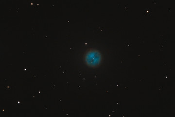 Wall Mural - The Owl Nebula Messier 97 in the constellation Ursa Major as seen from Mannheim in Germany.