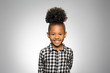 © Fotosushi - studio portrait of an excited girl