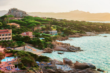 Wall Mural - Baja Sardinia Beach