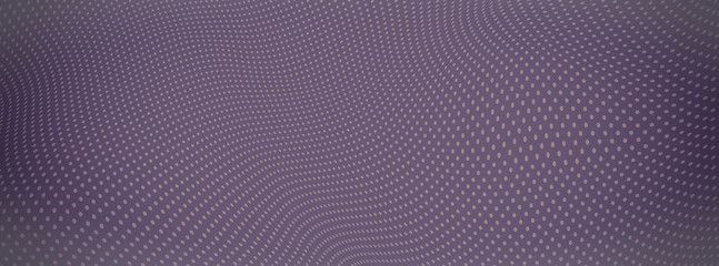 Poster - Abstract background with dots and circles. Dot grid wave.