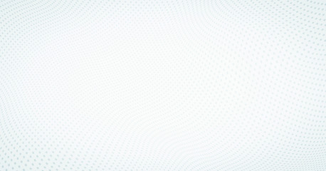 Poster - Abstract background with dots and circles. Dot grid wave.