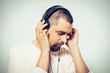 © aeroking - Man with headphones