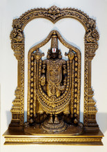 View Of Hindu God Balaji Or Venkateswara