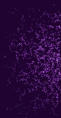 Procedural Art Network Mesh background illustration
