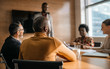 © JonoErasmus - Candid and real boardroom meeting with diverse South African business team. shot with selective focus and copy space