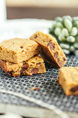 Wall Mural - Chocolate Chip Blondie Squares