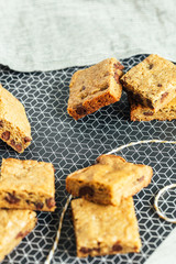 Wall Mural - Chocolate Chip Blondie Squares