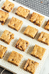 Wall Mural - Chocolate Chip Blondie Squares