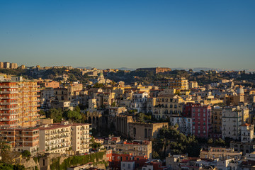 Wall Mural - A look at the city of Naples Italy