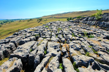 Wall Mural - Amazing rock formations at Malham Cove, United Kingdom