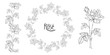 © krecunat - vector floral arrangement with rose flowers and rose buds