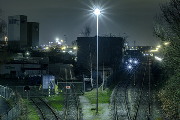 Canvas Print - Ruhrgebiet Nachts 