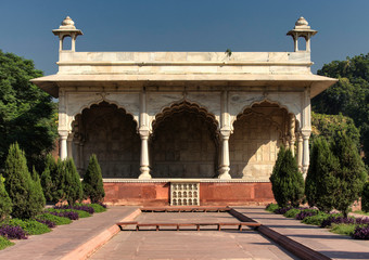 Wall Mural - palace in red fort delhi