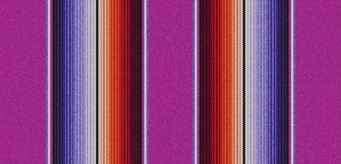 Aufkleber - detail seamless color background. mexican rug pattern. serape stripes vector