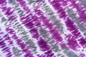 Wall Mural - Purple and Gray Japanese Shibori Tie Dye Design.