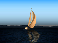 Sailing On Sea