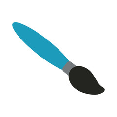 Poster - brush supply flat style icon