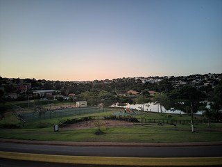 view of the city