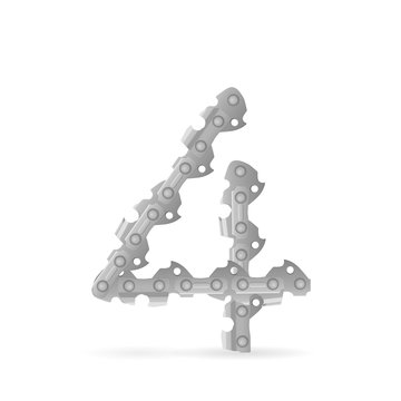 Chainsaw chain number four
