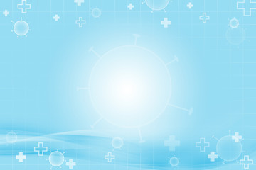 Wall Mural - the healthcare in soft light abstract background