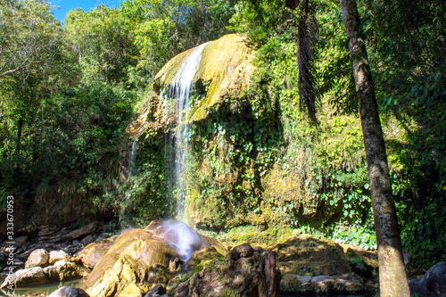 The Angel Waterfall, Soroa, Artemisa, Cuba Tableau sur Toile