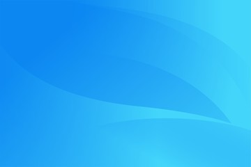 abstract soft blue wave gradient background design template vector