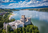 Fototapeta Miasto - Lake Czorsztynskie Czorsztyn Niedzica Castle Dam Podhale Pieniny Tatry Zakopane