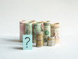 © sablinstanislav - Question mark and money. Pandemic and the economic crisis of the concept