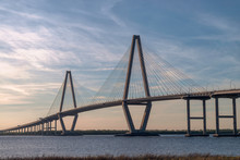 Arthur Ravenel Jr. Bridge In Charleston, South Carolina.