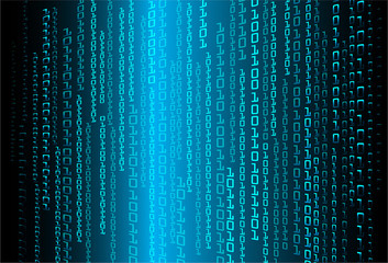 blue cyber circuit future technology concept background