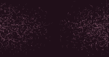 Network Mesh Procedural Art background illustration