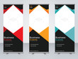 © welli - Business banner roll up set,standee banner template,Modern banner.