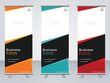 © welli - Business banner roll up set,standee banner template,Modern banner.