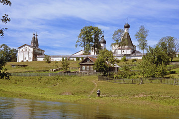 Ferapontov Belozersky monastery (1398). Vologda region. Russia